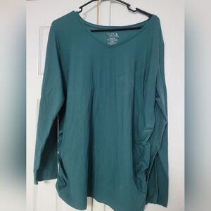 Time and true Materity green shirt xl